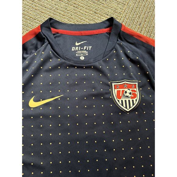 NIKE FC USMNT USA Mens Small Soccer Jersey Futbol Kit FIFA WORLD CUP Blockette - Picture 3 of 8